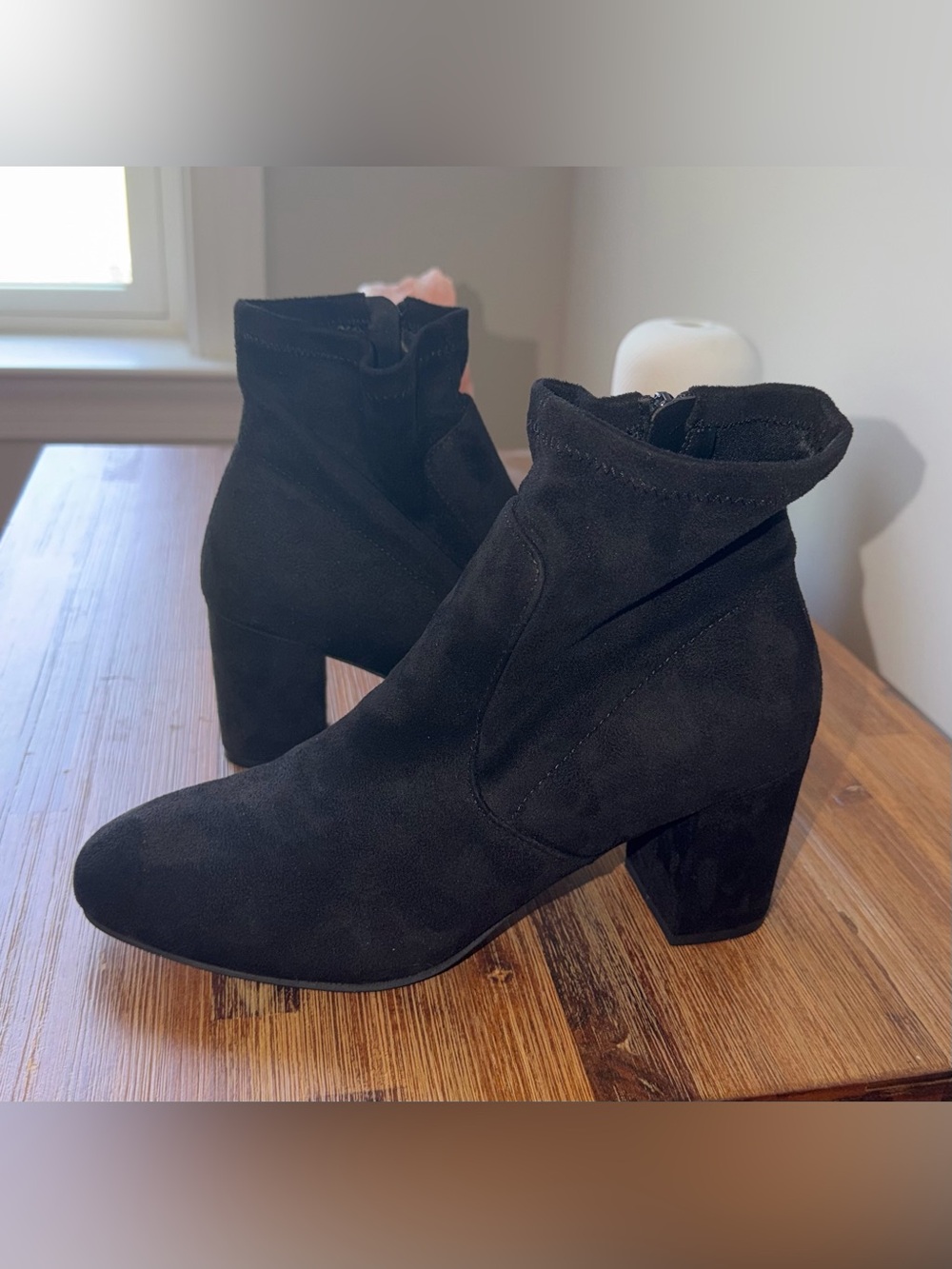 Suede Bootie